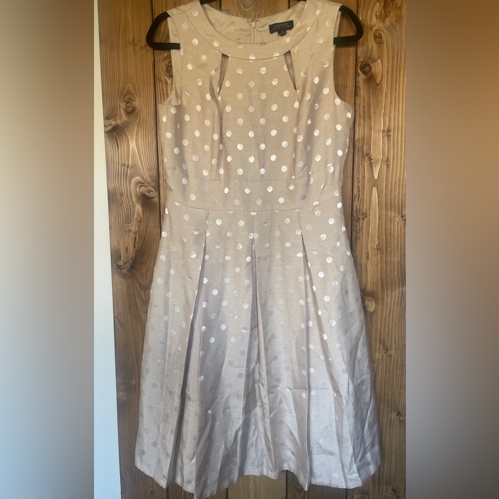 Polka Dot Sleeveless Dress